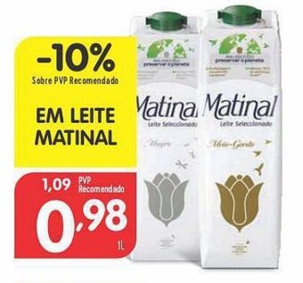 Minipreço Leite matinal promoção