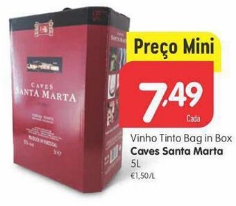 Minipreço Vinho tinto promoção