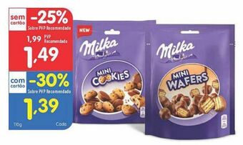 Minipreço Cookies milka promoção
