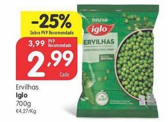 Ervilhas verdes iglo