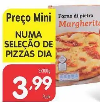Minipreço Pizza congelada promoção
