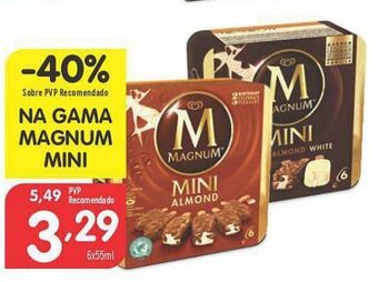 Minipreço Gelados magnum promoção