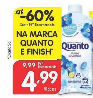 Minipreço Amaciador quanto promoção