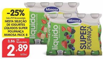 Minipreço Iogurte mimosa promoção