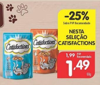 Minipreço Ração para gatos catisfaction promoção