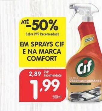 Minipreço Limpadores cif promoção