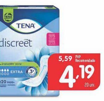 Minipreço Absorvente tena promoção