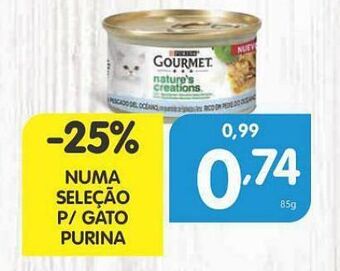 Minipreço Ração para gatos gourmet promoção