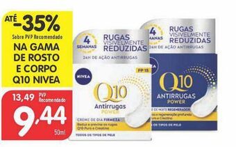 Minipreço Creme anti rugas nivea promoção
