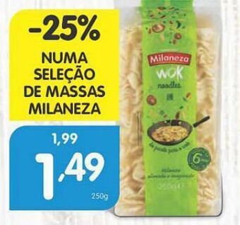 Minipreço Macarrão milaneza promoção