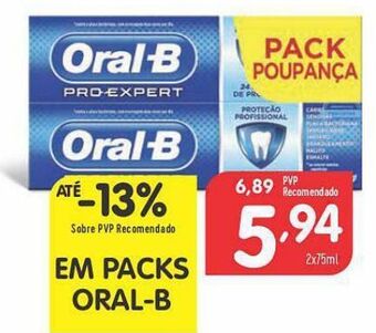 Minipreço Pasta de dentes oral b promoção