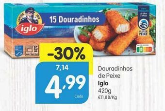 Minipreço Palitos de peixe iglo promoção