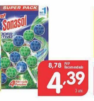 Pastilhas para wc sonasol