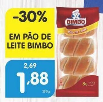 Minipreço Pão de leite bimbo promoção