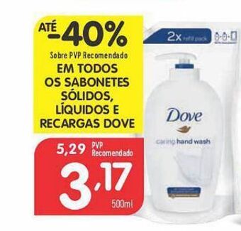 Minipreço Sabonete líquido dove promoção