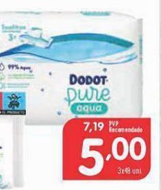 Minipreço Toalhas umedecidas dodot promoção