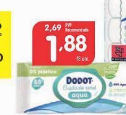 Minipreço Toalhas umedecidas dodot promoção