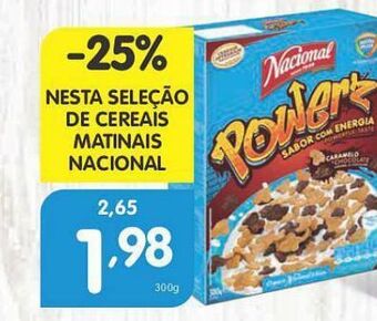 Minipreço Cereais nacional promoção