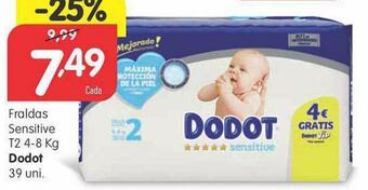 Minipreço Fraldas dodot promoção