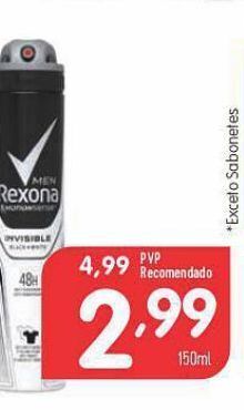 Minipreço Desodorizante rexona promoção