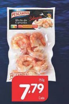 Minipreço Camarão pescanova promoção