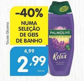 Minipreço Gel de banho palmolive promoção