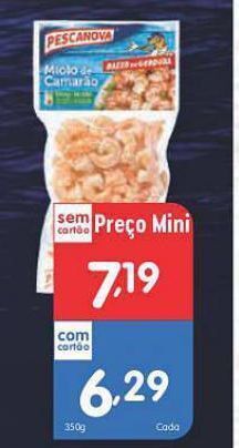 Minipreço Camarão pescanova promoção