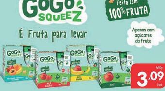Minipreço Polpa de frutas gogo squeez promoção