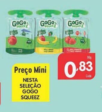 Minipreço Polpa de frutas gogo squeez promoção