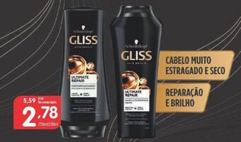 Minipreço Produtos para o cabelo gliss promoção