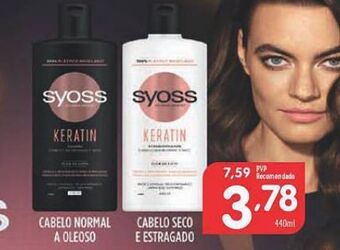 Minipreço Produtos para o cabelo syoss promoção