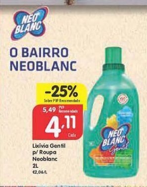 Minipreço Lexívia neoblanc promoção