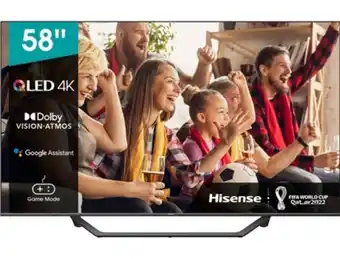 Worten Tv hisense 58a72gq (outlet grade a - qled - 58'' - 147 cm - 4k ultra hd - smart tv) promoção