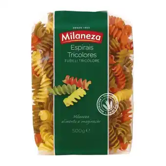 ALDI Milaneza espirais tricolores promoção