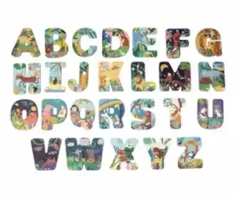 Mi super puzzle letras en inglés