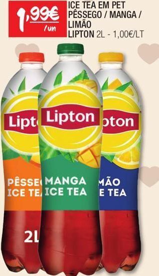 Spar Chá gelado lipton promoção