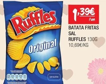 Spar Batata chips ruffles promoção
