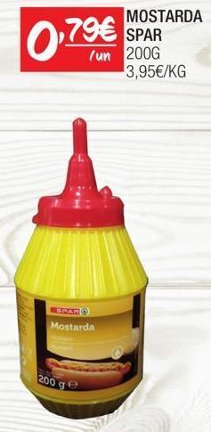 Spar Mostarda spar promoção