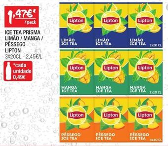 Chá gelado lipton