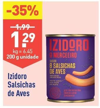 ALDI Salsicha izidoro promoção
