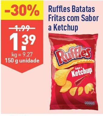 ALDI Batata chips ruffles promoção
