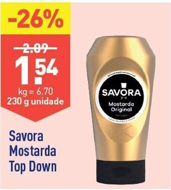 ALDI Mostarda savora promoção
