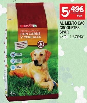Spar Ração para cães spar promoção