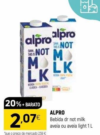 Coviran Bebidas alpro promoção