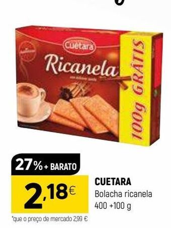Coviran Biscoitos cuétara promoção