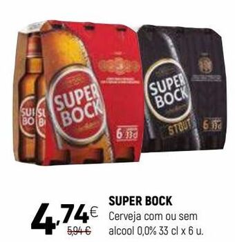 Coviran Cerveja super bock promoção