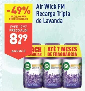 ALDI Ambientadores air wick promoção