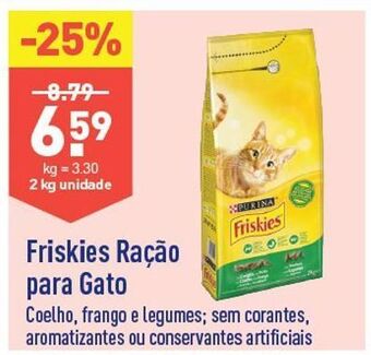 ALDI Ração para gatos friskies promoção