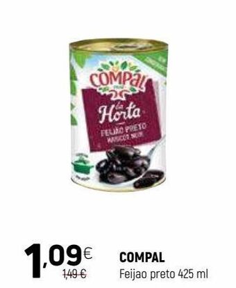 Coviran Feijão preto compal promoção