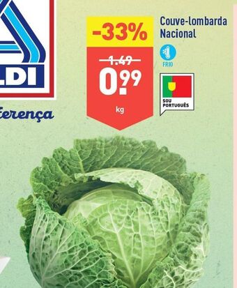 ALDI Couve promoção
